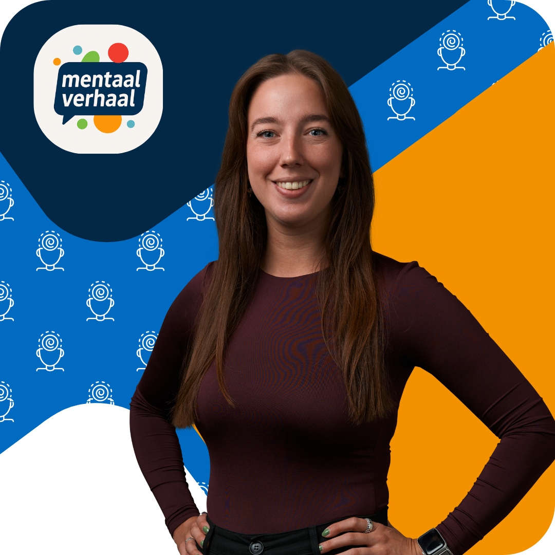 vrouw met bruin haar